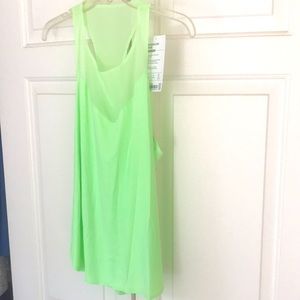 NWT Athletes lime green Speedwork tank top.